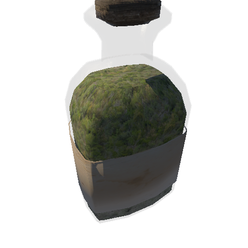 Herb Bottle Filled 2